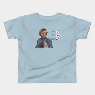 Hooper Knows Eating Machines Kids T-Shirt